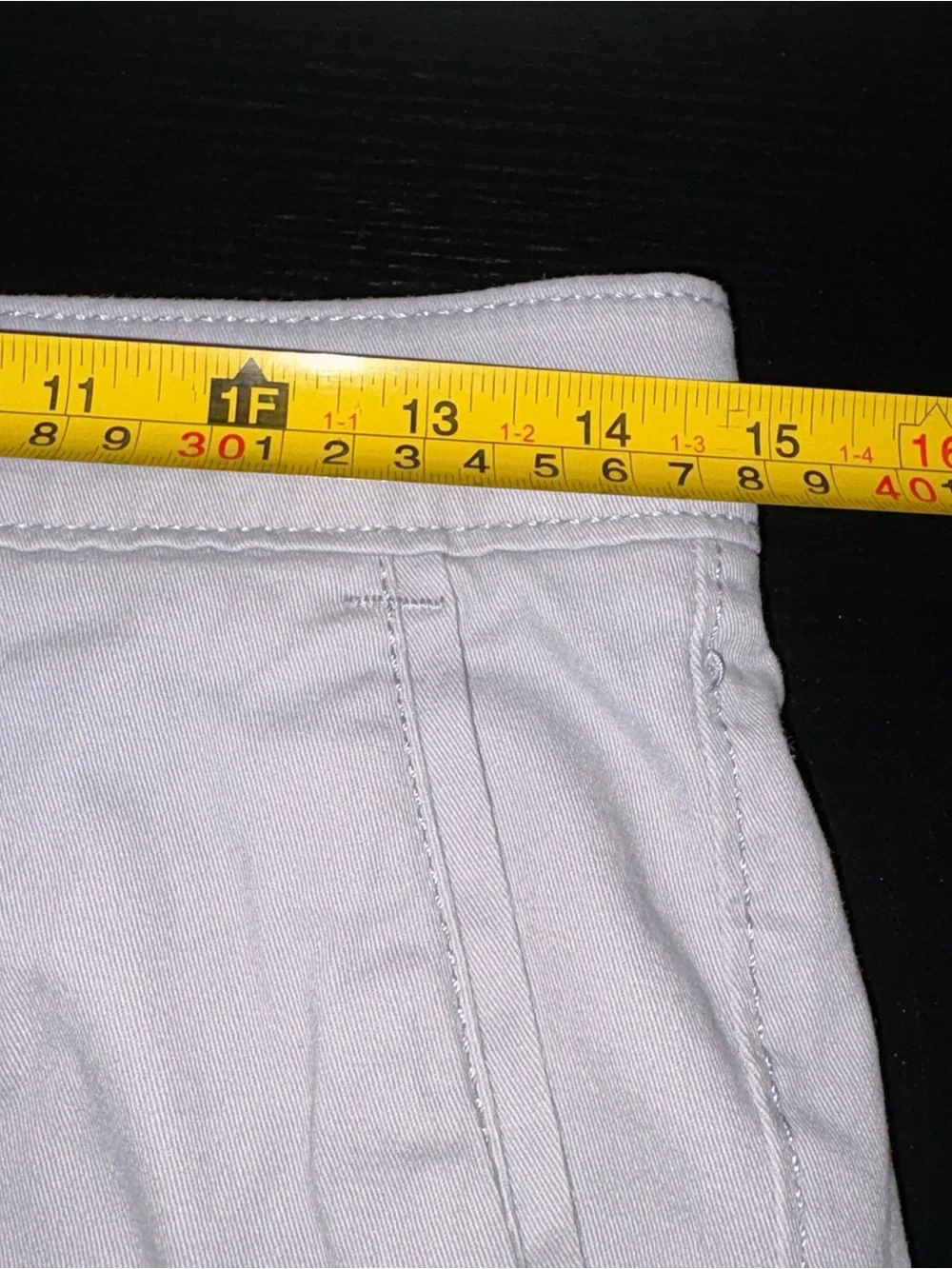 Sonoma Goods For Life Mens 29 Gray Flexwear Stretch Flat Front Chino Shorts